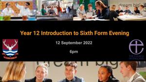 2022 intro to sixth form evening y12