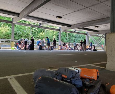 C2 carpark sat am
