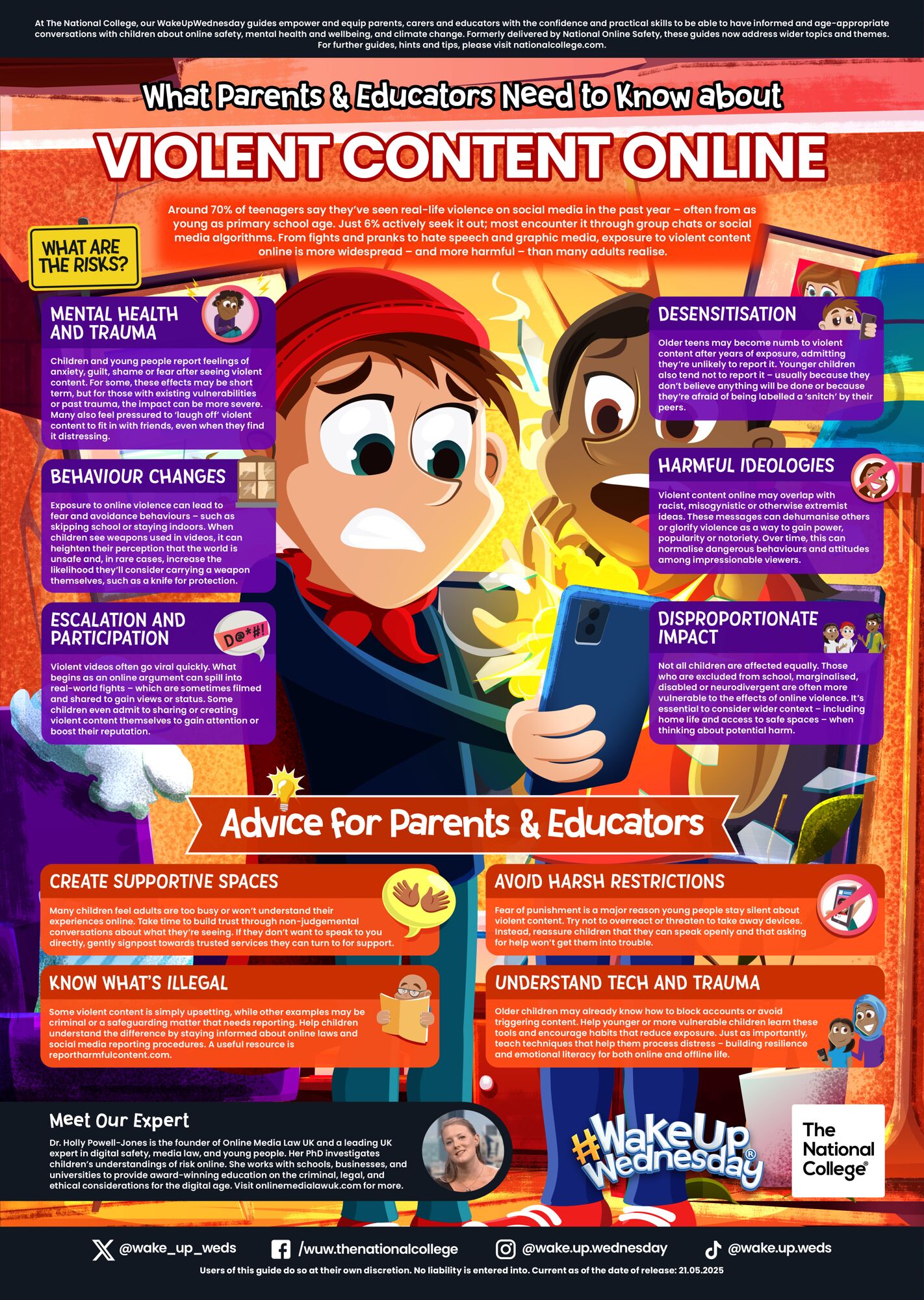 Violent content online