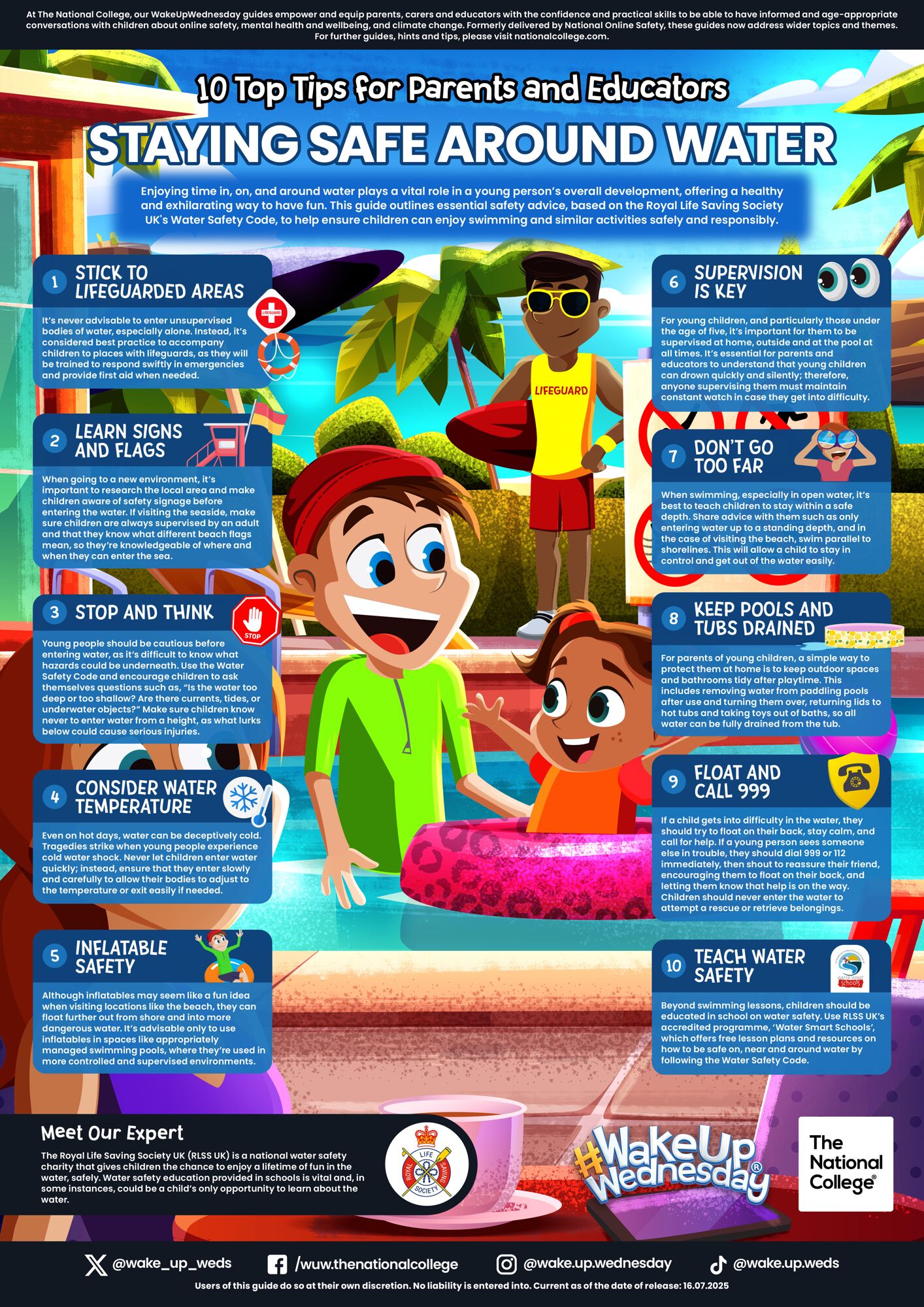 Staying safe around water